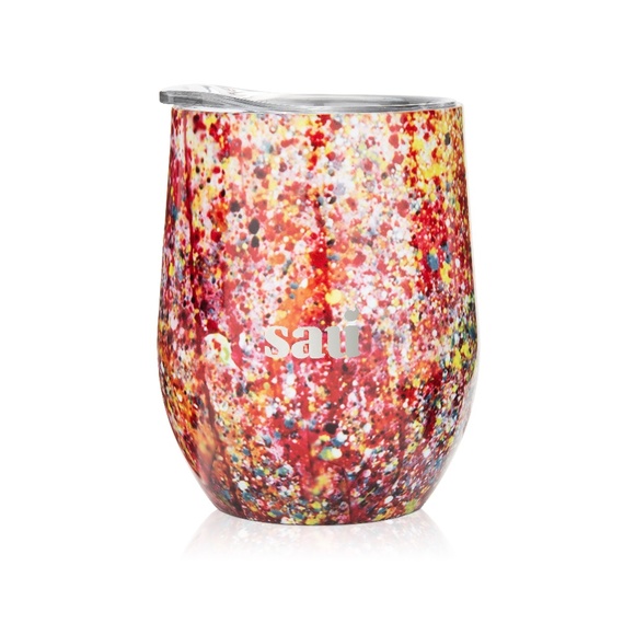 Lot of 2 x 355ml Stainless Steel Vacuum Insulated Wine Tumblers - Picture 2 of 14